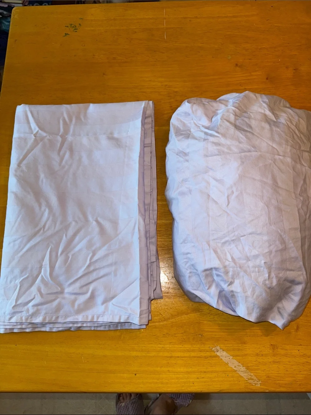 Charter Club twin sheets. Lavender color